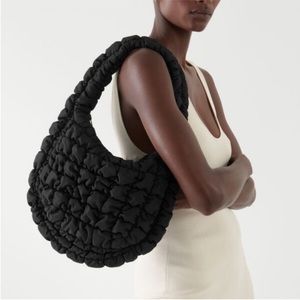 COS mini quilted bag, black, like new